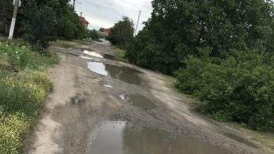 Дорога по вулиці Костя Гордієнка в Корабельному районі
