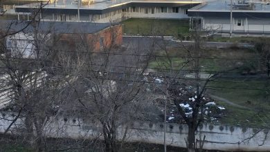 Сміттєзвалище на території лікарні №5