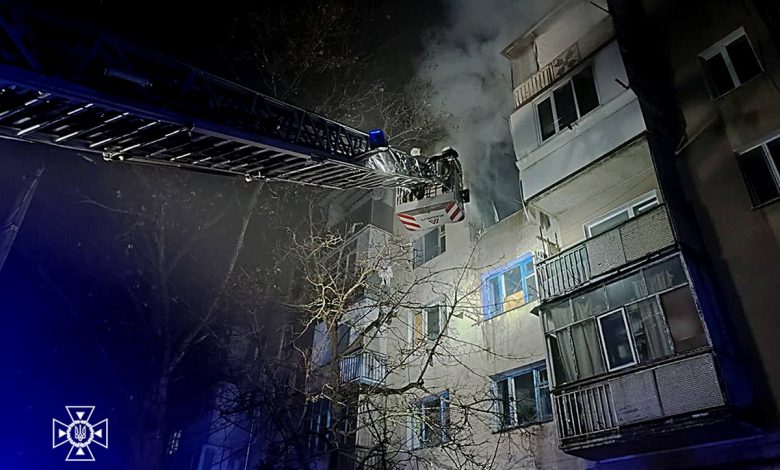 пожежа в будинку по пр. Богоявленському