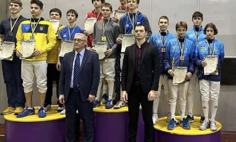 Николаевские спортсмены завоевали медали на Чемпионате Украины по фехтованию