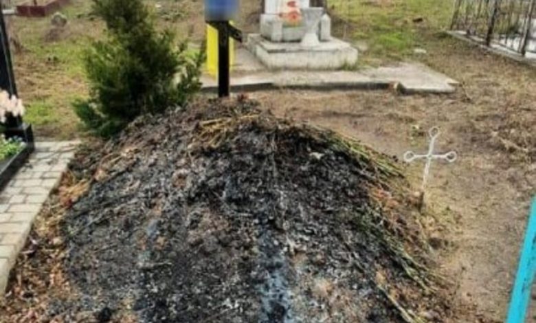 У Миколаївському районі осквернили могилу військовослужбовця