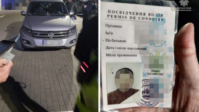 Водій з підробленими документами