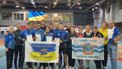 миколаївські легкоатлети