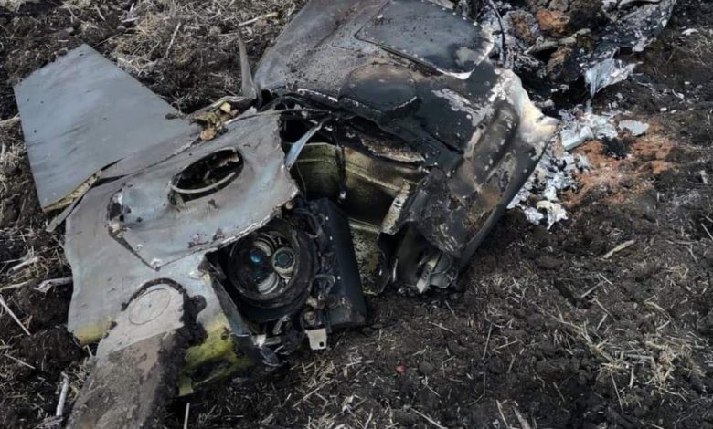 Уламки російської крилатої ракети