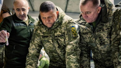 Валерій Залужний та Сергій Шаптала