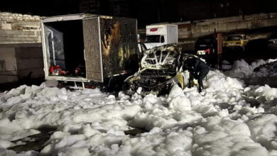 підпалене авто в Миколаєві