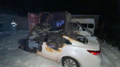 підпалене авто в Миколаєві