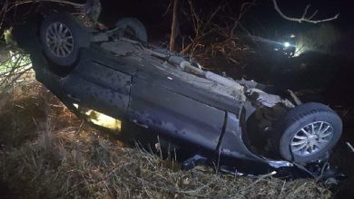 На Миколаївщині перекинувся Mitsubishi