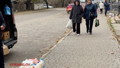 стихійна торгівля в Корабельному районі