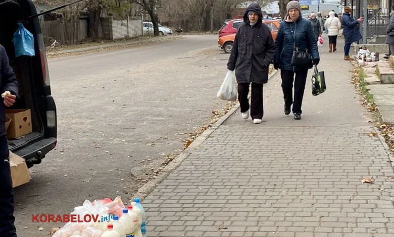 стихійна торгівля в Корабельному районі