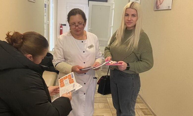 Корабельна райадміністрація застерігала жінок в лікарні