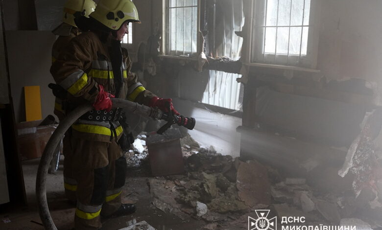 Пожежа в Миколаєві