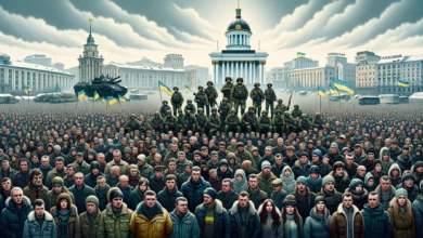 Майдан-3 (ілюстрація ШІ)