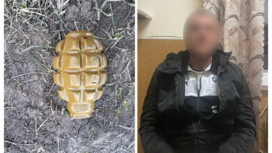 Погрожував старості гранатою