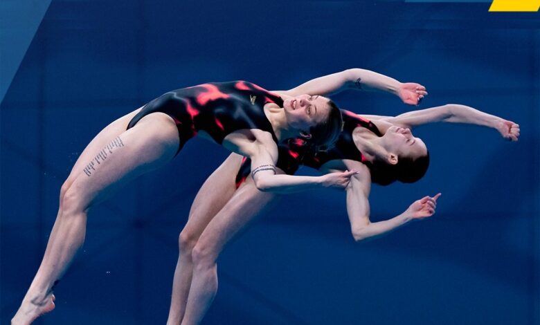 Спортсменки Ксенія Байло та Софія Лискун.