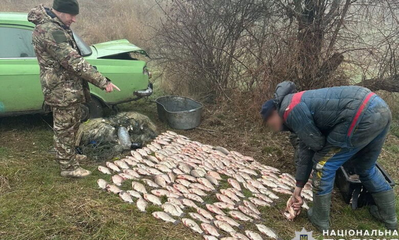 Затримали браконьєра