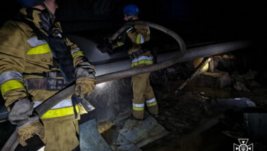 ДСНС ліквідовують наслідки ворожої атаки на Миколаїв