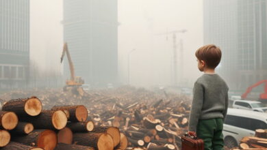 забруднене повітря