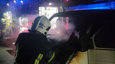 Пожежа в автогаражному кооперативі