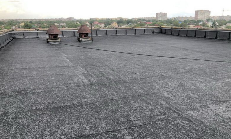 Дах багатоповерхівки (ілюстрація)