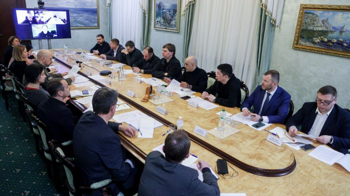 Нарада з Денисом Шмигаль