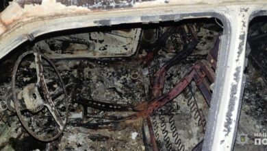 Викрали та підпалили легковик - у миколаївському районі