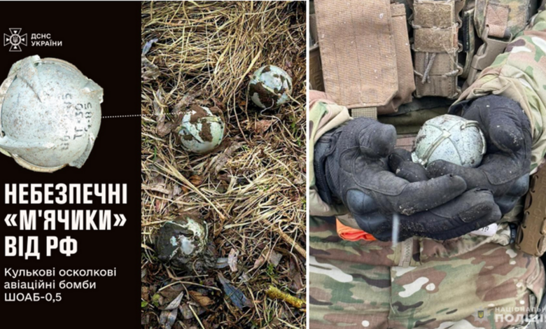 кулькова осколкова авіаційна бомба ШОАБ-0,5