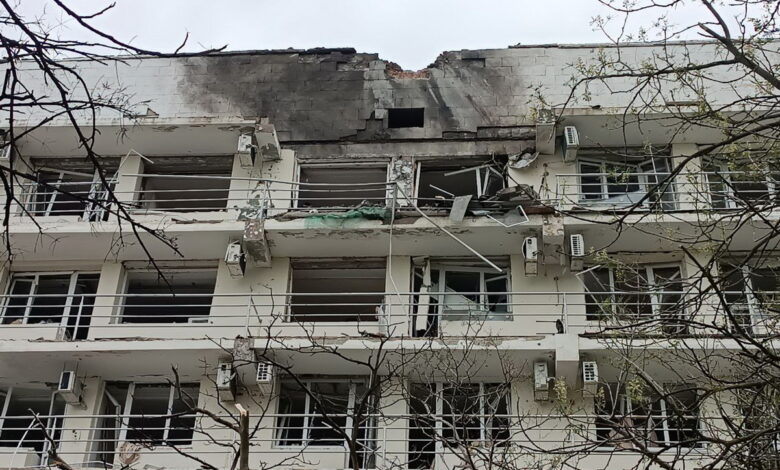 Наслідки обстрілу Миколаєва. Фото: Суспільне
