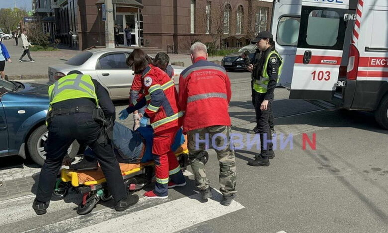 Chevrolet збив пішохода