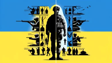 зміни в статусах військовослужбовців та військовозобов'язаних на фоні українського прапора