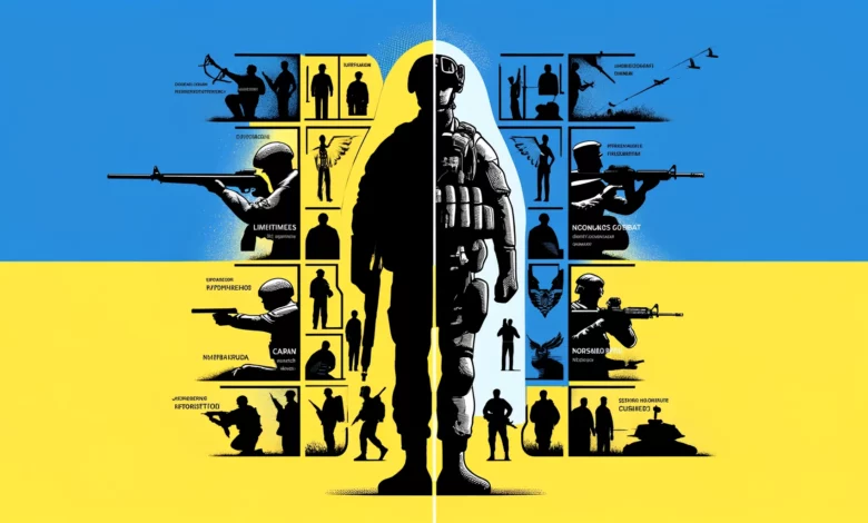 зміни в статусах військовослужбовців та військовозобов'язаних на фоні українського прапора