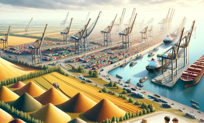 складнощі для фермерів через непрацюючі порти