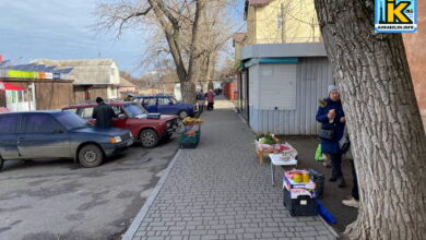 Стихійна торгівля в Корабельному