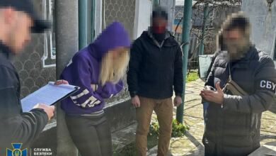 затримана колаборантка