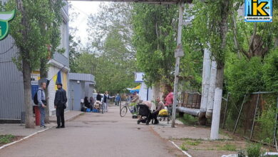 Стихійна торгівля в Корабельному районі Миколаєва
