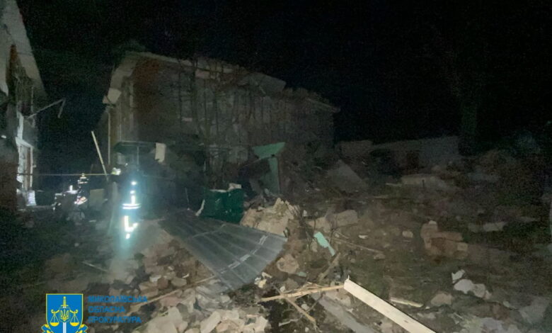 Наслідки обстрілів Миколаївщини