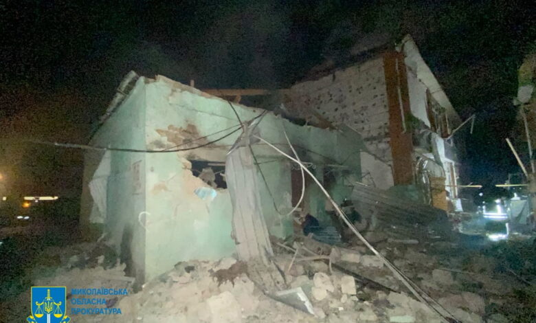 Наслідки обстрілів на Миколаївщині