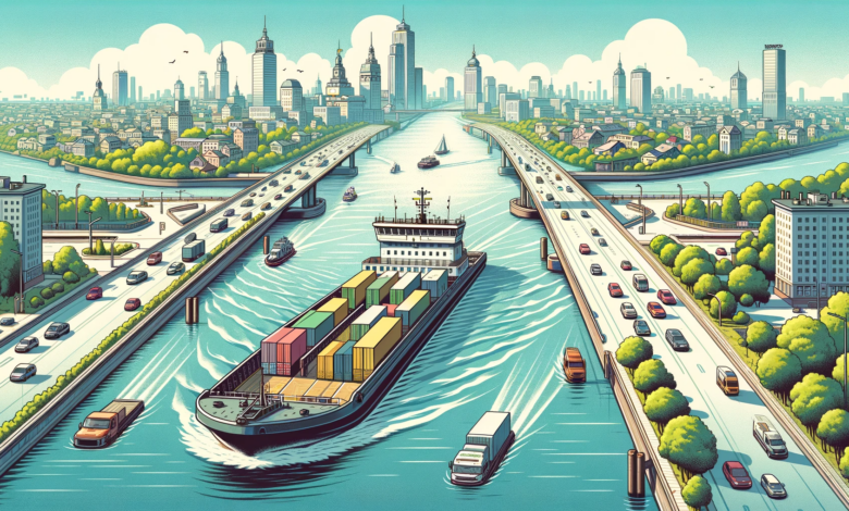 проект поромної переправи через річку Південний Буг в Миколаєві