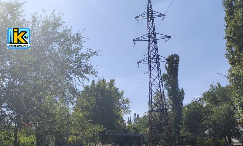 Корабельний район Миколаєва, електроопора