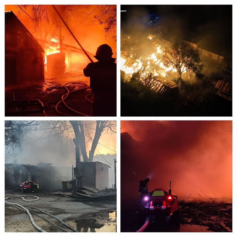 Пожежа на деревообробному підприємстві