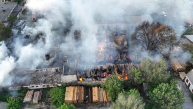 Пожежа на деревообробному підприємстві