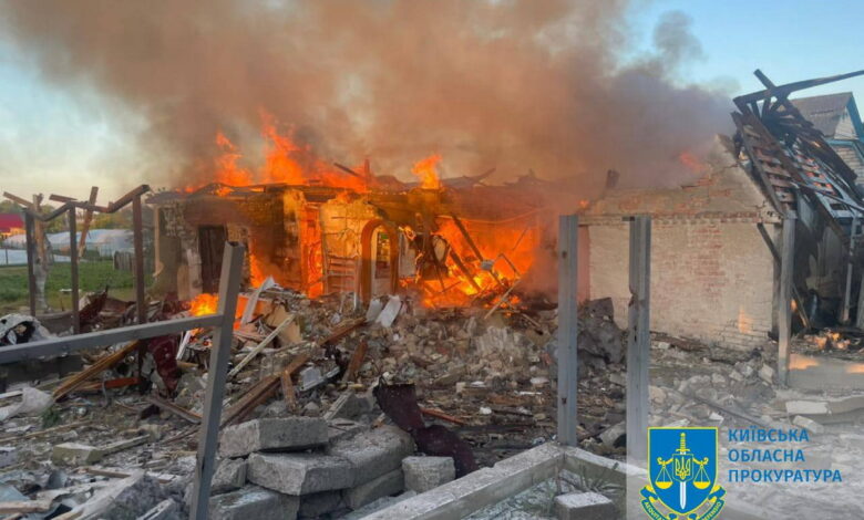 Наслідки обстрілів на Київщині