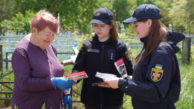 Рятувальники Галицинівського загону проінспектували кладовища