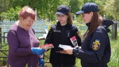 Рятувальники Галицинівського загону проінспектували кладовища