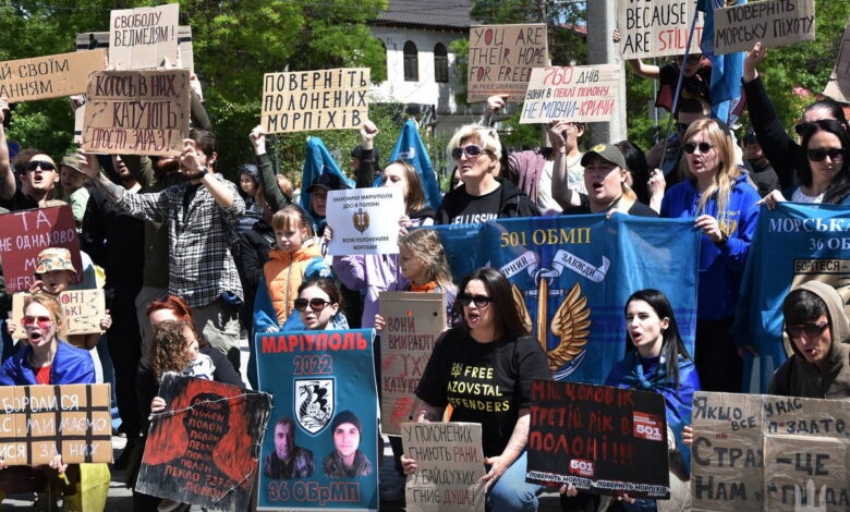 Акція на підтримку військовополонених