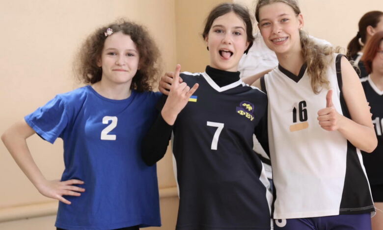 волейболистки ДЮСШ №5