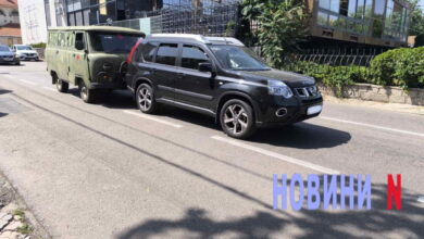 Аварія сталася по Центральному проспекті від вулиці Пушкінської до вулиці Садової