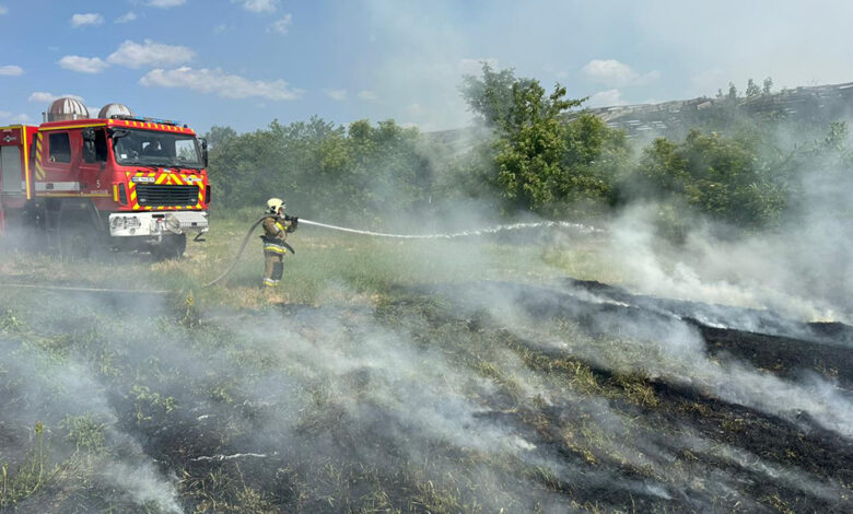 ДСНС ліквідували пожежу в Корабельному