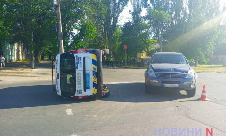 ДТП сталося на вулиці Кузнечної та Садової у Миколаєві