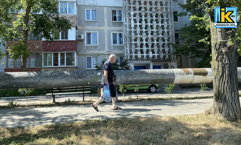 Похід за очищеною водою в Корабельному районі